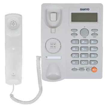 Телефон проводной Sanyo RA-S306W
